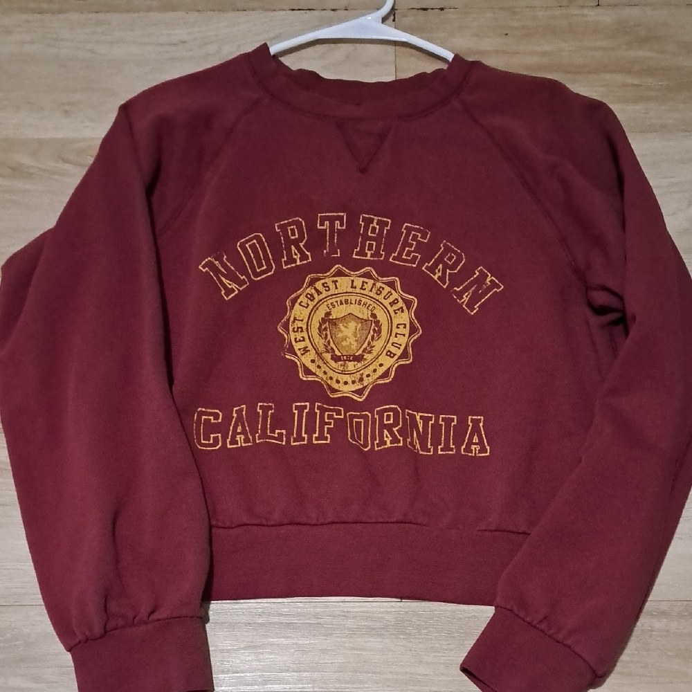 Arizona Jean Co Northern California Maroon Sweatshirt